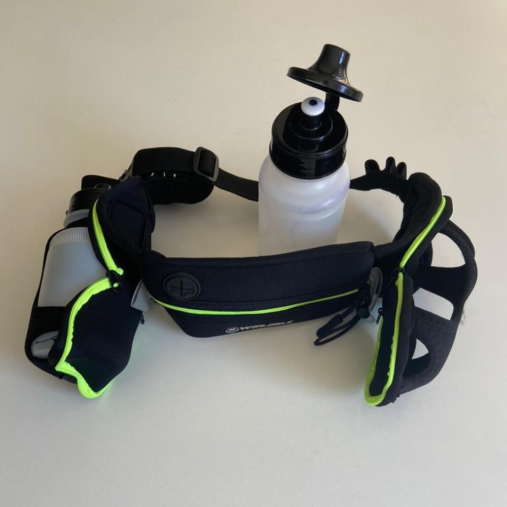 WinMax Hydration Running Belt dual bottle Size S